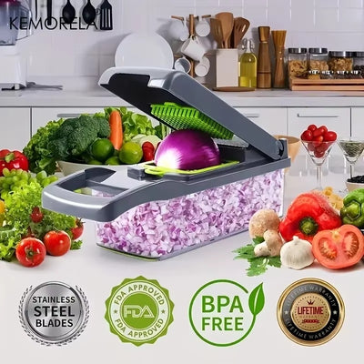 16-in-1 Vegetable Cutter Fruit Slicer