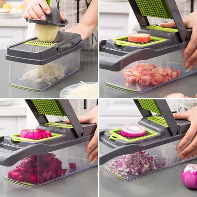 16-in-1 Vegetable Cutter Fruit Slicer